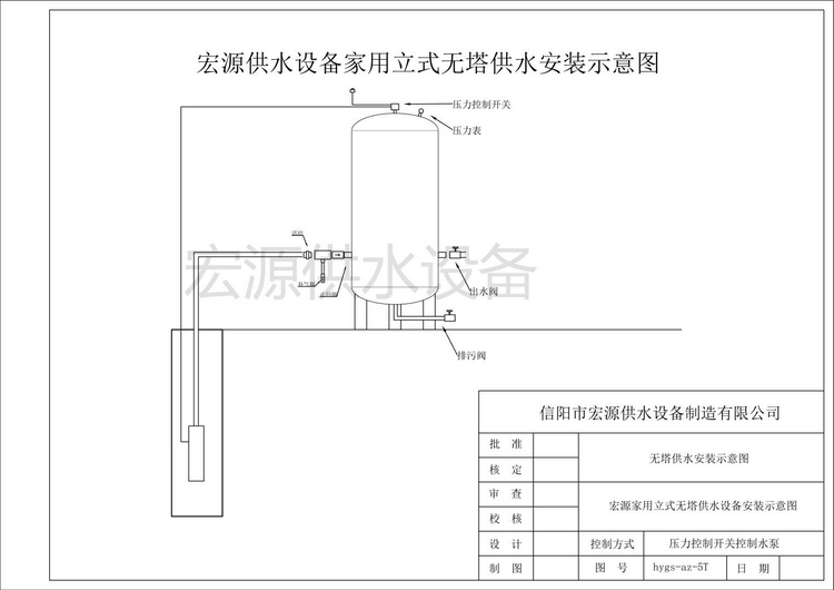 無(wú)塔供水器怎么安裝？